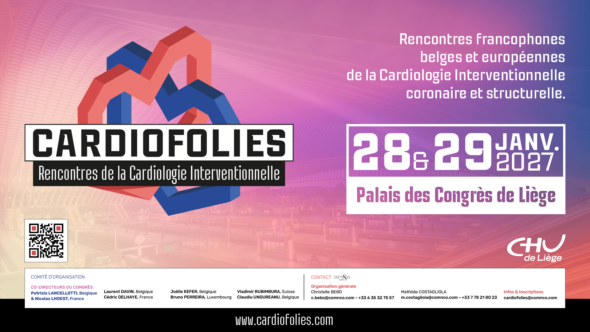Cardiofolies 2027 - 28 & 29 janvier - Liège